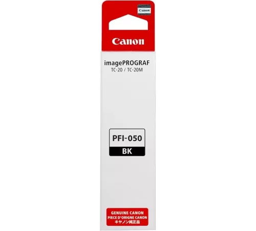 Картридж струйный Canon PFI-050BK 5698C001 черный (70мл) для Canon imagePROGRAF TC-20M