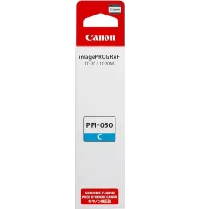 Картридж струйный Canon PFI-050C 5699C001 голубой (70мл) для Canon imagePROGRAF TC-20M