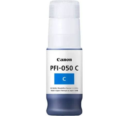 Картридж струйный Canon PFI-050C 5699C001 голубой (70мл) для Canon imagePROGRAF TC-20M