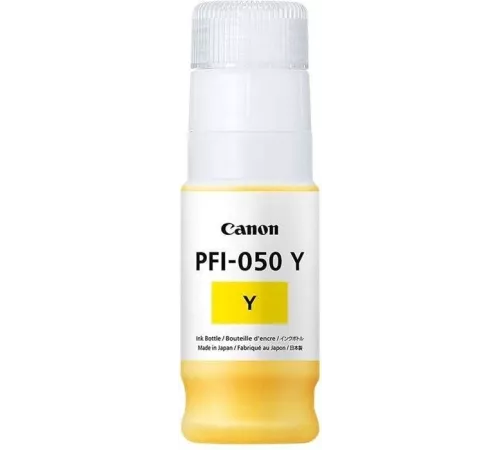 Картридж струйный Canon PFI-050Y 5701C001 желтый (70мл) для Canon imagePROGRAF TC-20M