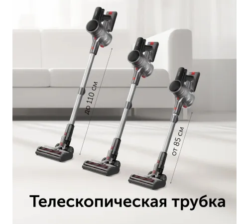 Пылесос ручной Red Solution V3070 350Вт черный/серый Пылесос ручной Red Solution V3070 350Вт черный/серый