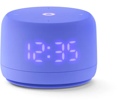Умная колонка Yandex Станция Лайт 2 Алиса фиолетовый 6W 1.0 BT/Wi-Fi 10м (YNDX-00026VIO)