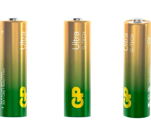 Батарея GP Ultra Alkaline GP 15AUA21-2CRSBC4 AA (4шт) блистер
