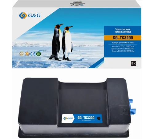 Тонер-картридж G&G toner-cartridge for Kyocera ECOSYS P3260dn/Kyocera ECOSYS M3860idn/Kyocera ECOSYS M3860idnf with chip 40000 pages гарантия 36 мес. (GG-TK3200) Тонер-картридж G&G toner-cartridge for Kyocera ECOSYS P3260dn/Kyocera ECOSYS M3860idn/Kyocera ECOSYS M3860idnf with chip 40000 pages гарантия 36 мес. (GG-TK3200)