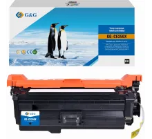 Картридж лазерный G&G GG-CE250X CE250X черный (10500стр.) для HP CLJ CP3525n/CP3525dn/CP3525X/CP3520/CM3530fs MFP/CM3530 MFP