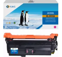 Картридж лазерный G&G GG-CE253A CE253A пурпурный (7000стр.) для HP CLJ CP3525n/CP3525dn/CP3525X/CP3520/CM3530fs MFP/CM3530 MFP