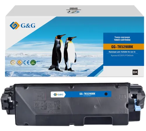 Картридж лазерный G&G GG-TK5290BK TK5290BK черный (17000стр.) для Kyocera ECOSYS P7240cdn Картридж лазерный G&G GG-TK5290BK TK5290BK черный (17000стр.) для Kyocera ECOSYS P7240cdn