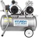 Компрессор поршневой Hyundai HYC 30250LMS безмасляный 300л/мин 50л 2000Вт серебристый/черный