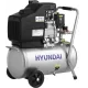 Компрессор поршневой Hyundai HYC 23224LMS масляный 130л/мин 24л 1500Вт серебристый/черный