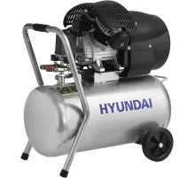 Компрессор поршневой Hyundai HYC 40250LMS масляный 400л/мин 50л 2200Вт серебристый/черный