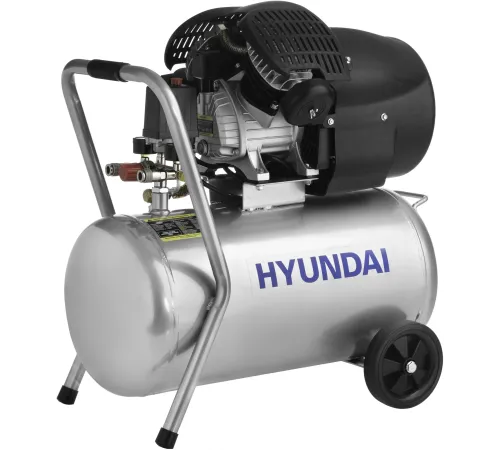 Компрессор поршневой Hyundai HYC 40250LMS масляный 400л/мин 50л 2200Вт серебристый/черный Компрессор поршневой Hyundai HYC 40250LMS масляный 400л/мин 50л 2200Вт серебристый/черный