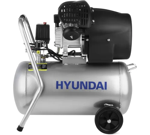 Компрессор поршневой Hyundai HYC 40250LMS масляный 400л/мин 50л 2200Вт серебристый/черный Компрессор поршневой Hyundai HYC 40250LMS масляный 400л/мин 50л 2200Вт серебристый/черный