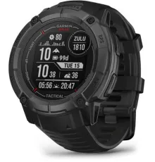 Смарт-часы Garmin Instinct 2X Solar Tactical Edition 50мм 1" MIP корп.черный рем.черный (010-02805-03)