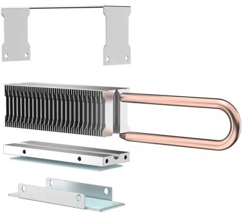 Радиатор на SSD M.2 ID-Cooling (Zero M15) Silver