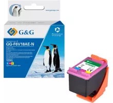 Картридж струйный G&G GG-F6V18AE-N 123XL голубой/пурпурный/желтый (18мл) для HP DJ 1210/1212/1212/2130/2131/2132/2133/2134/2630/3639 AIO;Envy 4510/4512/4516/4517/4520/4521/4522/4523/4524/4524/4525/4526/4527/4528/5010/5012/5014/5020/5030/5032/5034/5052/505