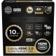 Кабель аудио-видео Cactus CS-HDMI-AOC-2-10 HDMI (m)/HDMI (m) 10м. позолоч.конт. черный