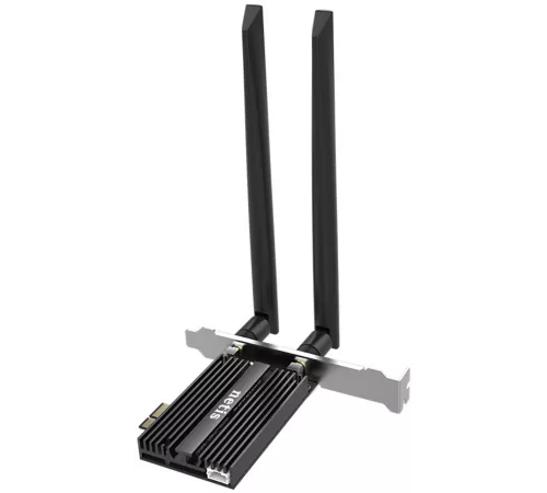 Сетевой адаптер Wi-Fi + Bluetooth Netis F1 AX3000 PCI Express