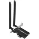 Сетевой адаптер Wi-Fi + Bluetooth Netis F1 AX3000 PCI Express