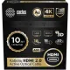 Кабель аудио-видео Cactus CS-HDMI-AOC-2-20 HDMI (m)/HDMI (m) 20м. позолоч.конт. черный