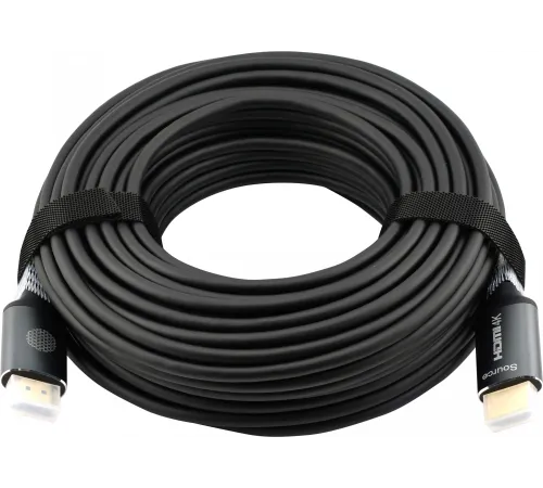 Кабель аудио-видео Cactus CS-HDMI-AOC-2-20 HDMI (m)/HDMI (m) 20м. позолоч.конт. черный Кабель аудио-видео Cactus CS-HDMI-AOC-2-20 HDMI (m)/HDMI (m) 20м. позолоч.конт. черный