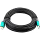 Кабель аудио-видео Cactus CS-HDMI-AOC-2.1-10 HDMI (m)/HDMI (m) 10м. позолоч.конт. черный
