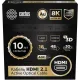 Кабель аудио-видео Cactus CS-HDMI-AOC-2.1-30 HDMI (m)/HDMI (m) 30м. позолоч.конт. черный