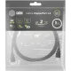 Кабель аудио-видео Cactus CS-DP-DP-1.4-2 DisplayPort (m)/DisplayPort (m) 2м. позолоч.конт. черный
