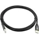 Кабель аудио-видео Cactus CS-DP-DP-1.4-3 DisplayPort (m)/DisplayPort (m) 3м. позолоч.конт. черный