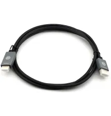 Кабель аудио-видео Cactus CS-DP-HDMI-1.2-2 DisplayPort (m)/HDMI (m) 2м. позолоч.конт. черный