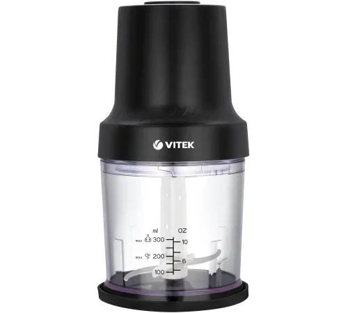 Измельчитель электрический Vitek VT-7131 0.3л. 800Вт черный Измельчитель электрический Vitek VT-7131 0.3л. 800Вт черный