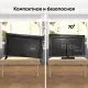 Подставка для телевизора Onkron PT4 черный 26"-55" макс.35кг настольный фиксированный