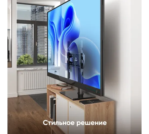 Подставка для телевизора Onkron PT4 черный 26"-55" макс.35кг настольный фиксированный Подставка для телевизора Onkron PT4 черный 26"-55" макс.35кг настольный фиксированный