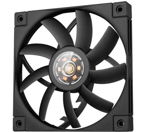 Вентилятор для корпуса Deepcool FT12 SLIM (120mm, 500-1850rpm, 23,2 дБ, PWM 4-pin, black) (R-FT12SLIM-BKWPN1-G)
