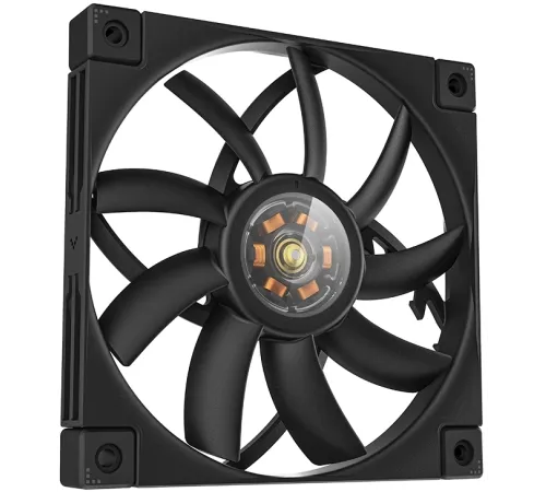 Вентилятор для корпуса Deepcool FT12 SLIM (120mm, 500-1850rpm, 23,2 дБ, PWM 4-pin, black) (R-FT12SLIM-BKWPN1-G)