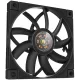 Вентилятор для корпуса Deepcool FT12 SLIM (120mm, 500-1850rpm, 23,2 дБ, PWM 4-pin, black) (R-FT12SLIM-BKWPN1-G)