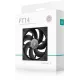 Вентилятор Deepcool FT14 140x140x25mm черный 4-pin 25.1dB 206gr Ret (R-FT14-BKWPN1-G)