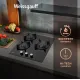 Газовая варочная поверхность Weissgauff HG 430 BGH черный