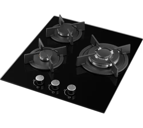 Газовая варочная поверхность Weissgauff HGG 451 BGh Nano черный Газовая варочная поверхность Weissgauff HGG 451 BGh Nano черный