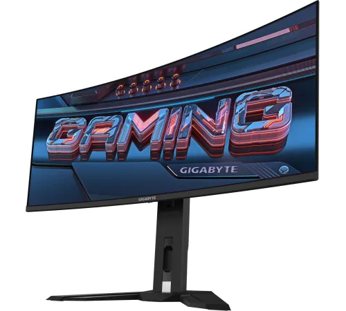 Монитор Gigabyte 34" MO34WQC2 черный OLED LED 21:9 HDMI матовая HAS 250cd 178гр/178гр 3440x1440 240Hz DP UW USB 9.3кг