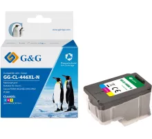 Картридж струйный G&G GG-CL-446XL-N CL-446 голубой/пурпурный/желтый (15мл) для Canon PIXMA MX494; MG2440/2545S/2940/2540/2540S/3040;iP2840;TS204/304/3140/3340;TR4540