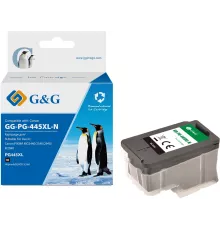 Картридж струйный G&G GG-PG-445XL-N PG-445 черный (15мл) для Canon PIXMA MG3040/2545S/2440/2940/2540/2540S;iP2840;MX494;TS204/3140/3440;TR4540/3340/4640