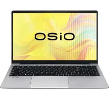 Ноутбук Osio FocusLine F150i-014 Core i3 1115G4 16Gb SSD512Gb Intel UHD Graphics 15.6" IPS FHD (1920x1080) Windows 11 Home grey WiFi BT Cam 6000mAh