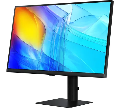 Монитор Samsung 27" S27D800EAIXCI черный IPS LED 5ms 16:9 HDMI M/M матовая HAS Piv 1000:1 350cd 178гр/178гр 3840x2160 60Hz DP 4K USB 6.1кг