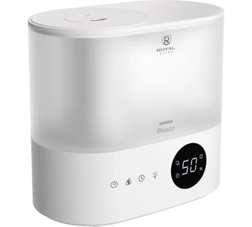 Увлажнитель воздуха Royal Clima RUH-IM300/3.5E-WT 25Вт (ультразвуковой) белый Увлажнитель воздуха Royal Clima RUH-IM300/3.5E-WT 25Вт (ультразвуковой) белый