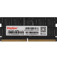 Память DDR5 16GB 4800MHz Kingspec KS4800D5N11016G RTL PC5-38400 CL40 DIMM 288-pin 1.1В single rank Ret