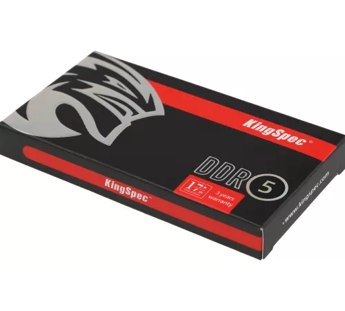 Память DDR5 16GB 4800MHz Kingspec KS4800D5N11016G RTL PC5-38400 CL40 DIMM 288-pin 1.1В single rank Ret