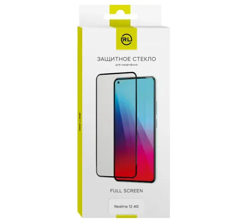 Защитное стекло для экрана Redline черный для Realme 12 4G 2.5D 1шт. (УТ000039355) Защитное стекло для экрана Redline черный для Realme 12 4G 2.5D 1шт. (УТ000039355)