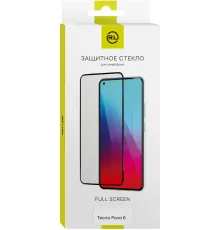 Защитное стекло для экрана Redline черный для Tecno Pova 6 2.5D 1шт. (УТ000039233)