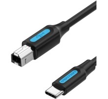 Кабель Vention USB 2.0 Type C M/BM - 2 м. Кабель Vention USB 2.0 CM/BM - 2 м (CQUBH)