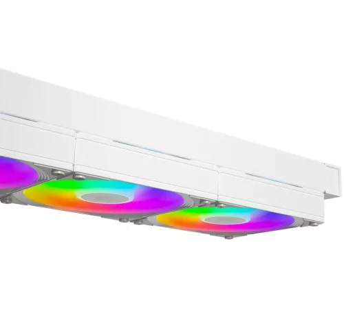 Система водяного охлаждения ID-Cooling FX360 Inf ARGB Soc-AM5/AM4/1151/1200/2066/1700 белый 4-pin 27.2dB Al+Cu 350W Ret (FX360 INF WHITE)